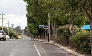 photo of Burrowes Street in Darkan, Western Australia.